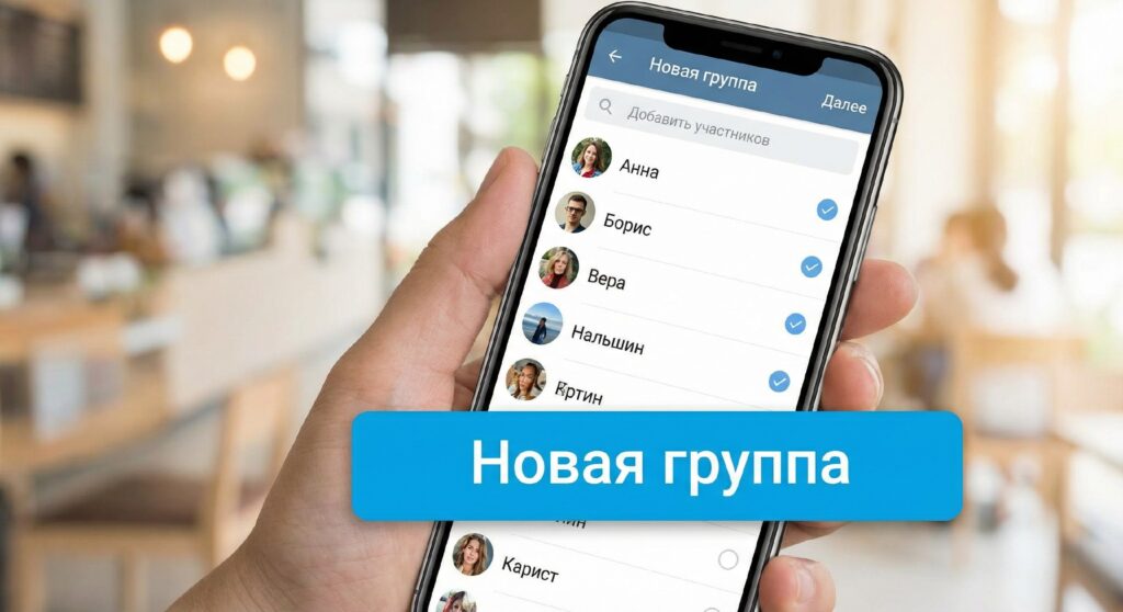 Новая группа в телеграм