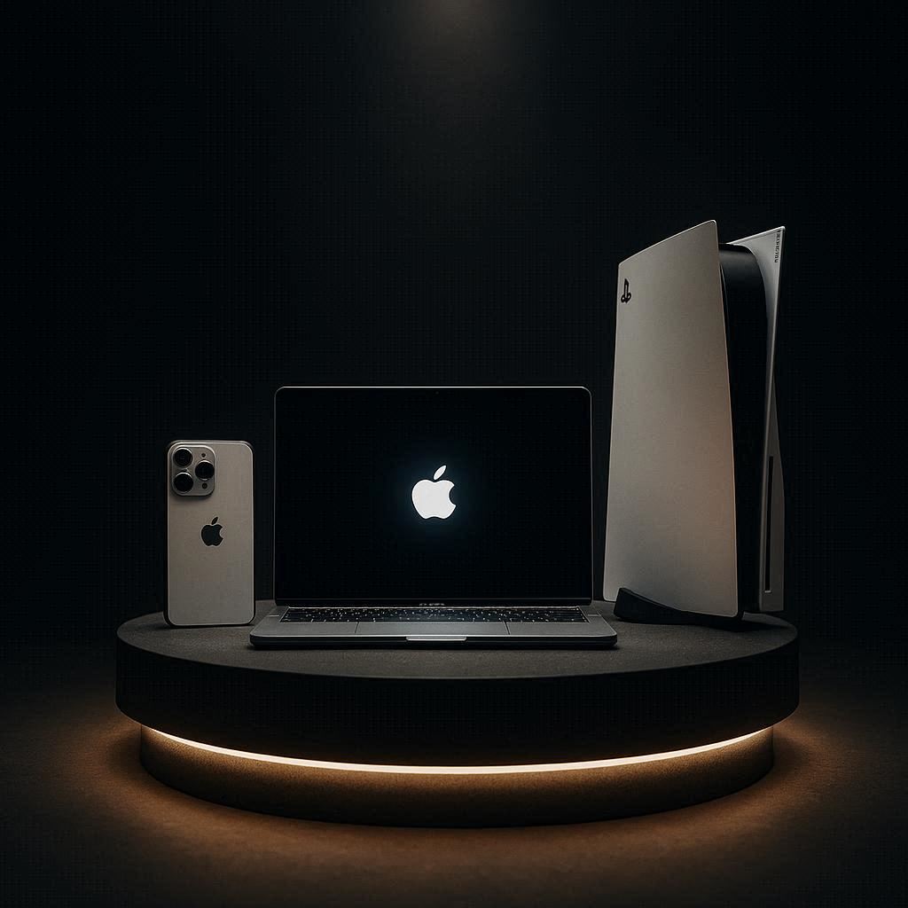Розыгрыш MacBook Pro, IPhone 17 Pro Max и PS5
